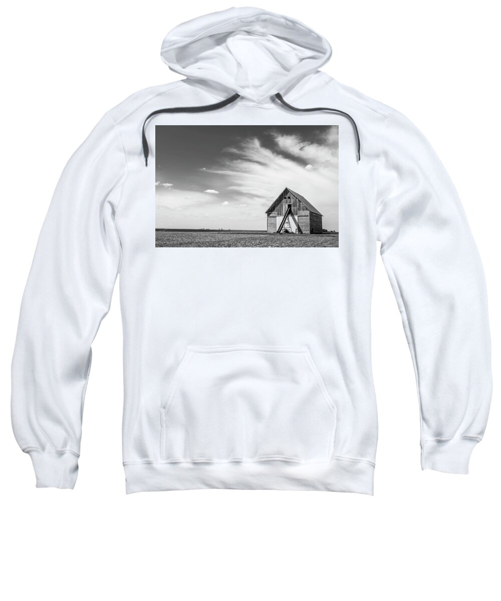 Barn Sweatshirt featuring the photograph Weathered by Ray Silva