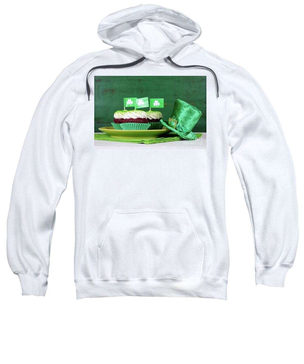 St Patricks Day Sweatshirt featuring the photograph St Patricks Day Still Life #10 by Milleflore Images