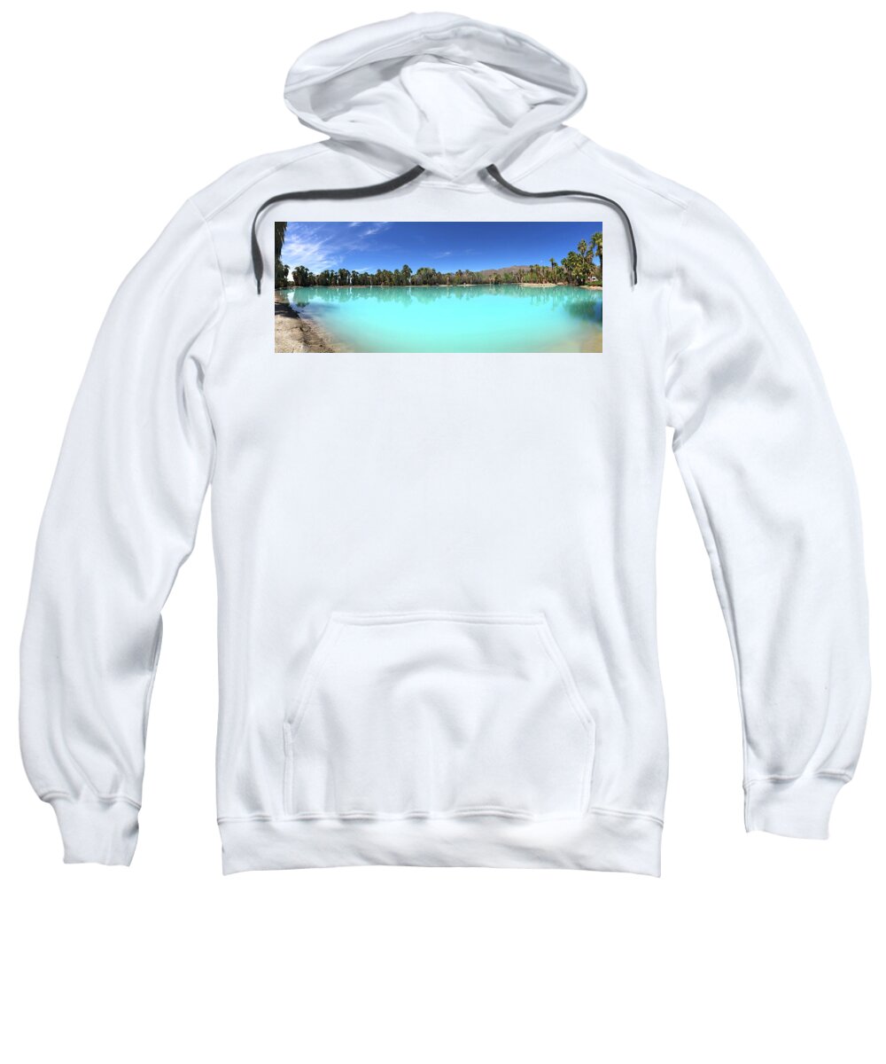 Agua Caliente Sweatshirt featuring the photograph Agua Caliente Park #2 by Chris Smith