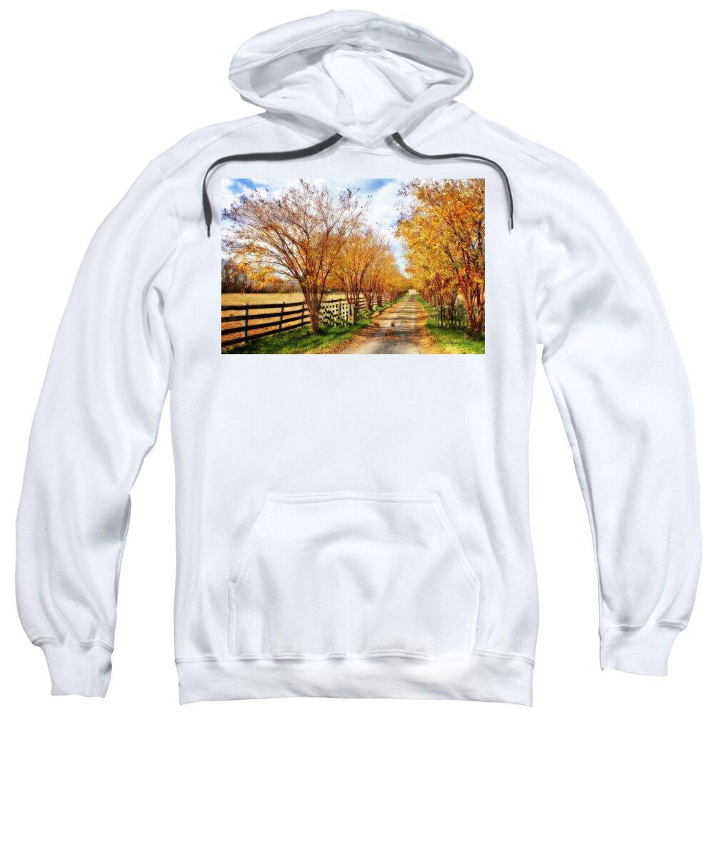 Photo Sweatshirt featuring the photograph Glen Allen Farm -4 #2 by Alan Hausenflock