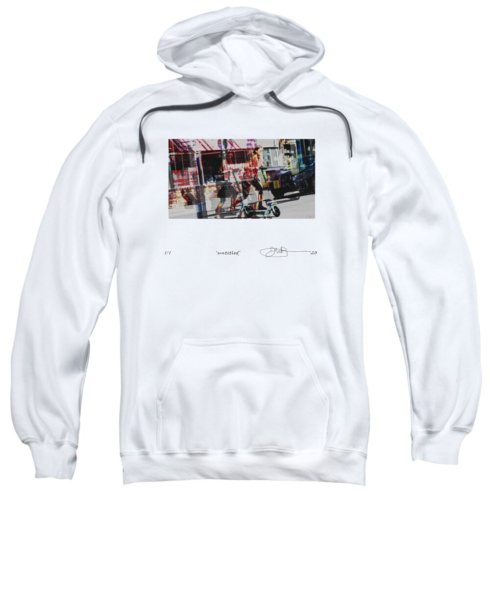 Signed Limited Edition Of 10 Sweatshirt featuring the digital art 39 by Jerald Blackstock