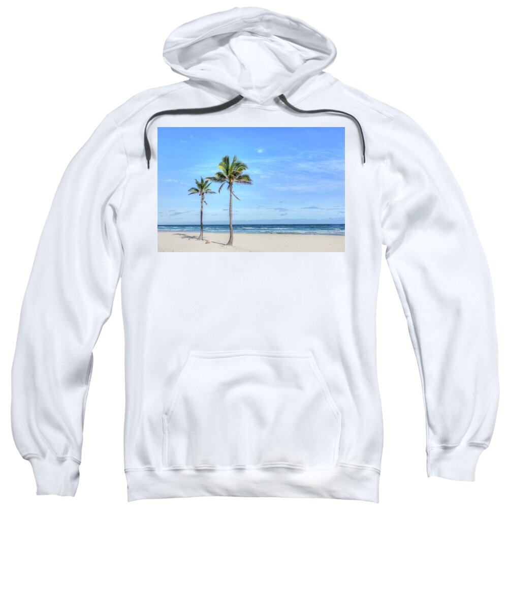 Playa Boca Ciega Sweatshirt featuring the photograph Playas del Este - Cuba #6 by Joana Kruse
