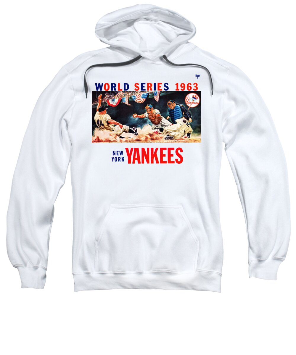 1963 World Series Yankees vs. Dodgers Program Art Sweatshirt