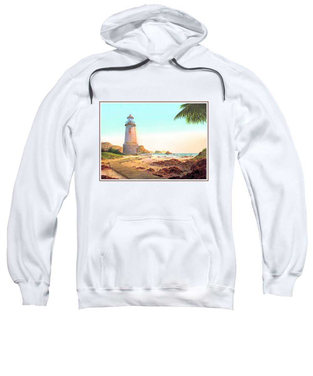Michael Humphries Sweatshirt featuring the painting Standing Strong Against the Wind by Michael Humphries