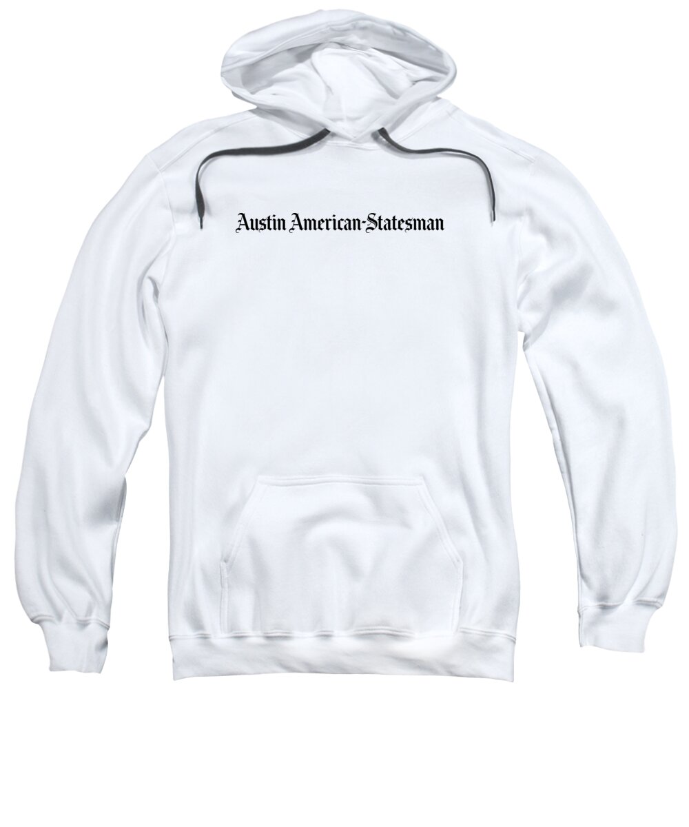 Austin Sweatshirt featuring the digital art Austin American-Statesman Black Logo by Gannett Co