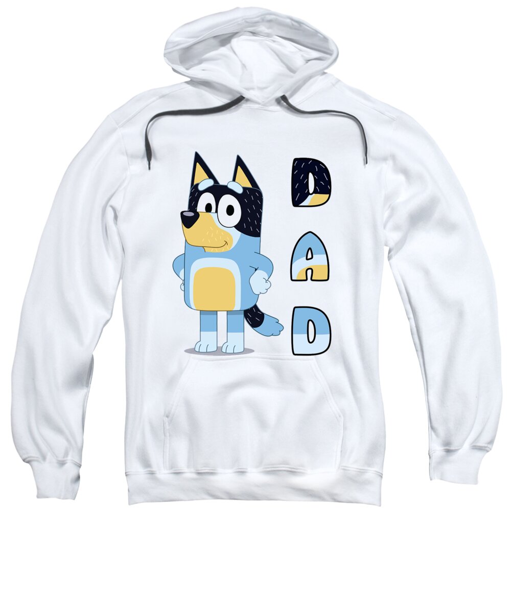 Bluey Adult Pull-Over Hoodie by Kendrick Dicky - Pixels