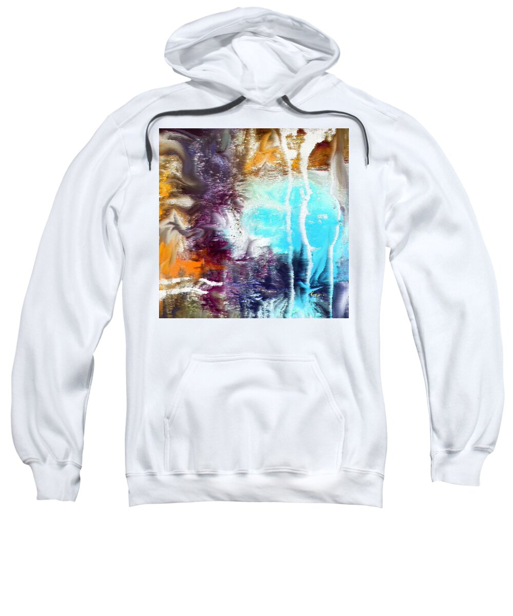 Hope Sweatshirt featuring the digital art Bright Future Awakening by Carl Hunter