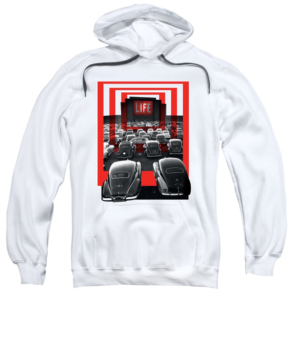 Classic Cars Sweatshirt featuring the photograph Classic Cars by LIFE Picture Collection