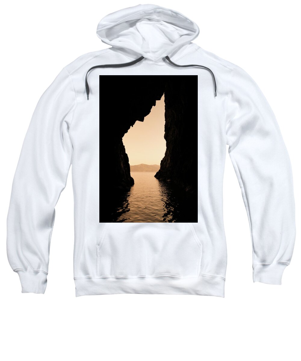 Corsica Sweatshirt featuring the photograph Corsica by Philippe Sainte-Laudy