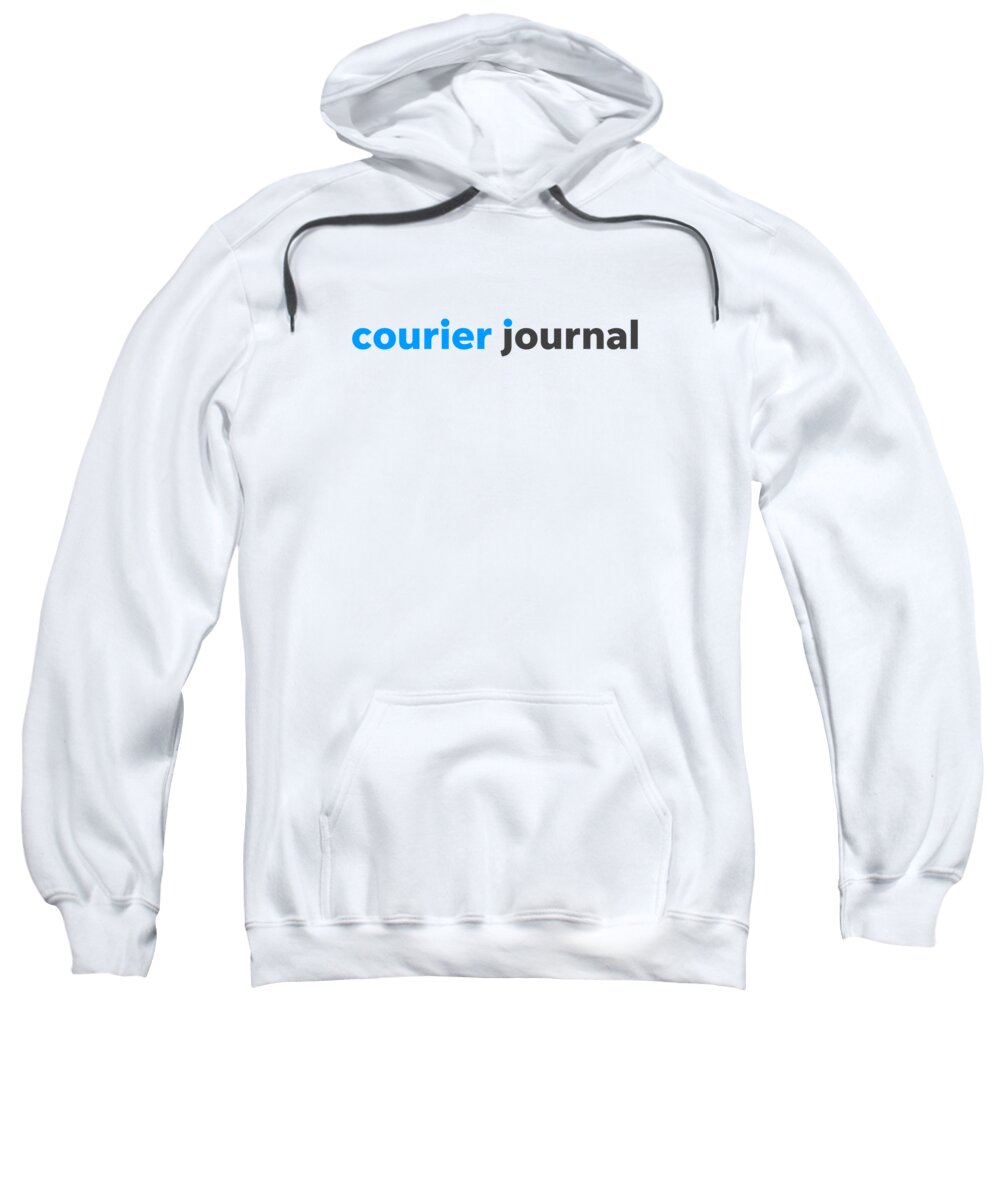 Louisville Sweatshirt featuring the digital art Courier Journal Digital Color Logo by Gannett Co