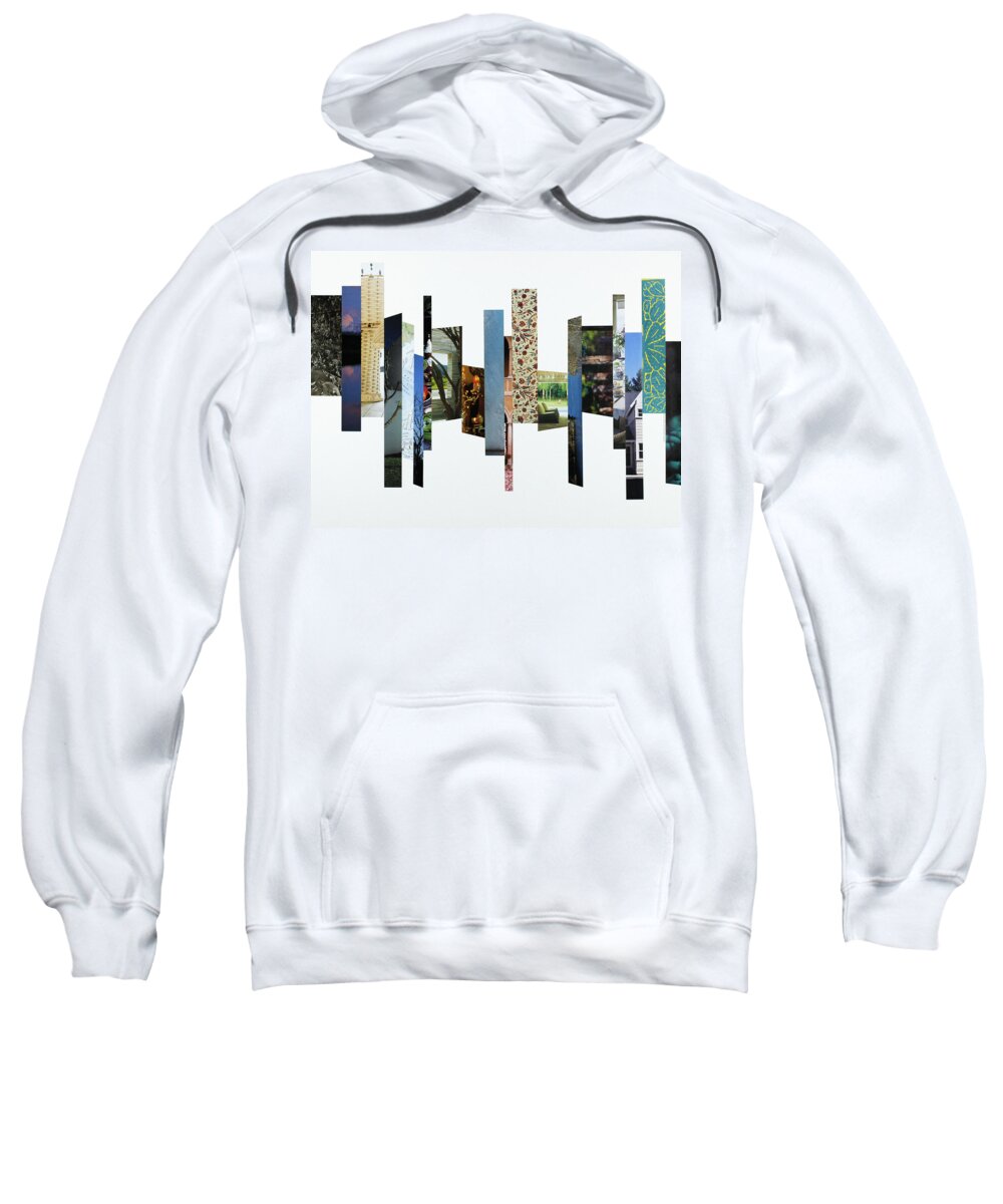 Collage Sweatshirt featuring the photograph Crosscut#112 by Robert Glover