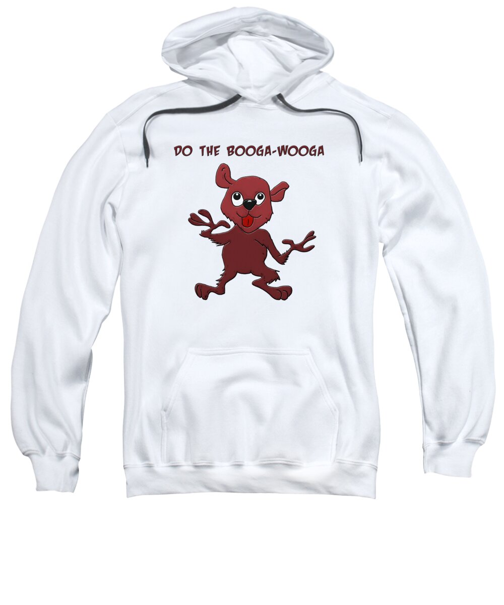 Dance Sweatshirt featuring the digital art Do the Booga Wooga by John Haldane