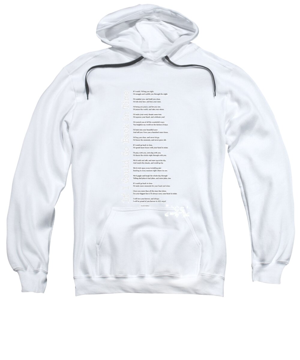 Children Sweatshirt featuring the digital art If I Could Go Back in Time by Tanielle Childers