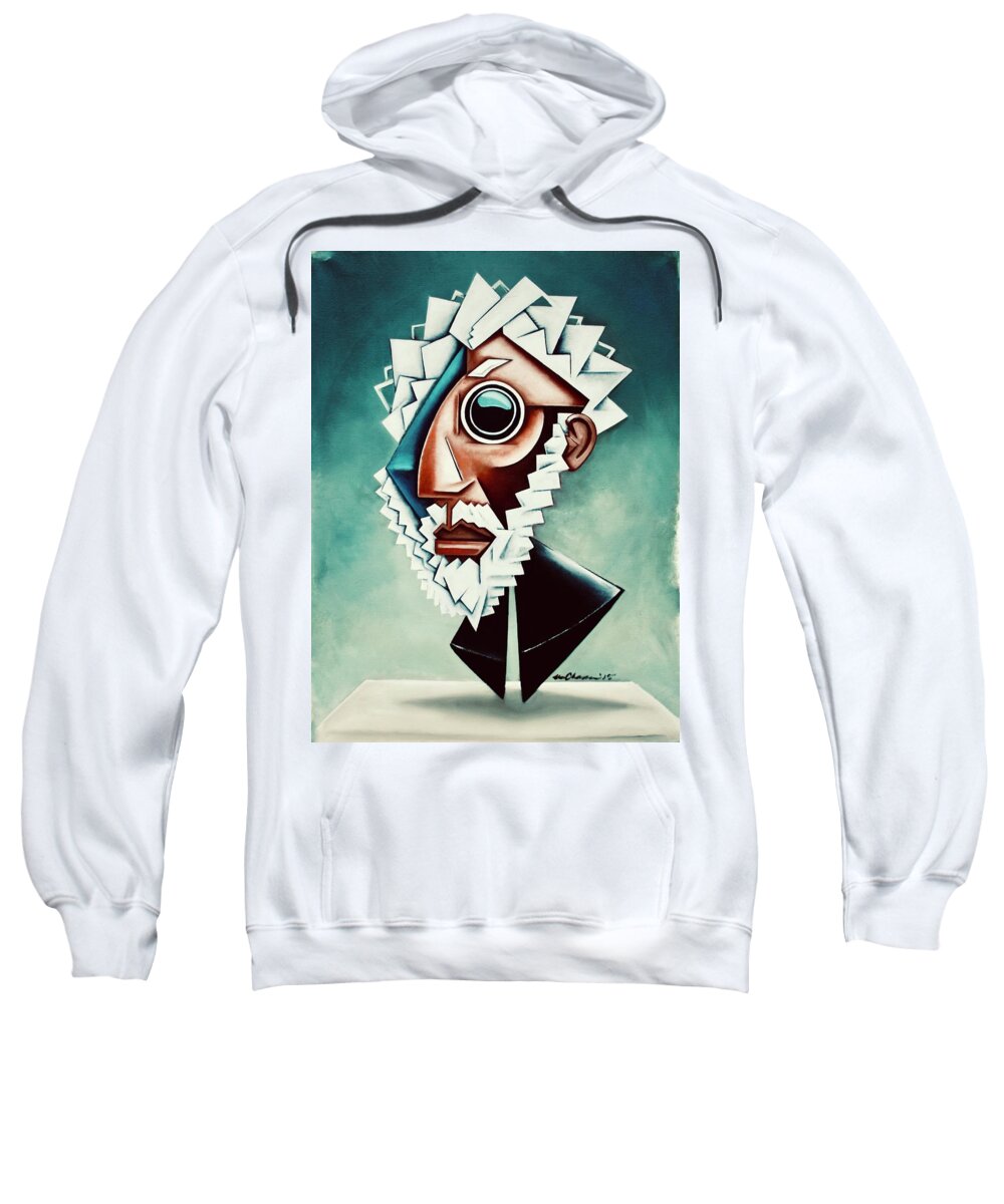 Sonny Rollins Sweatshirt featuring the painting Late Sonny by Martel Chapman
