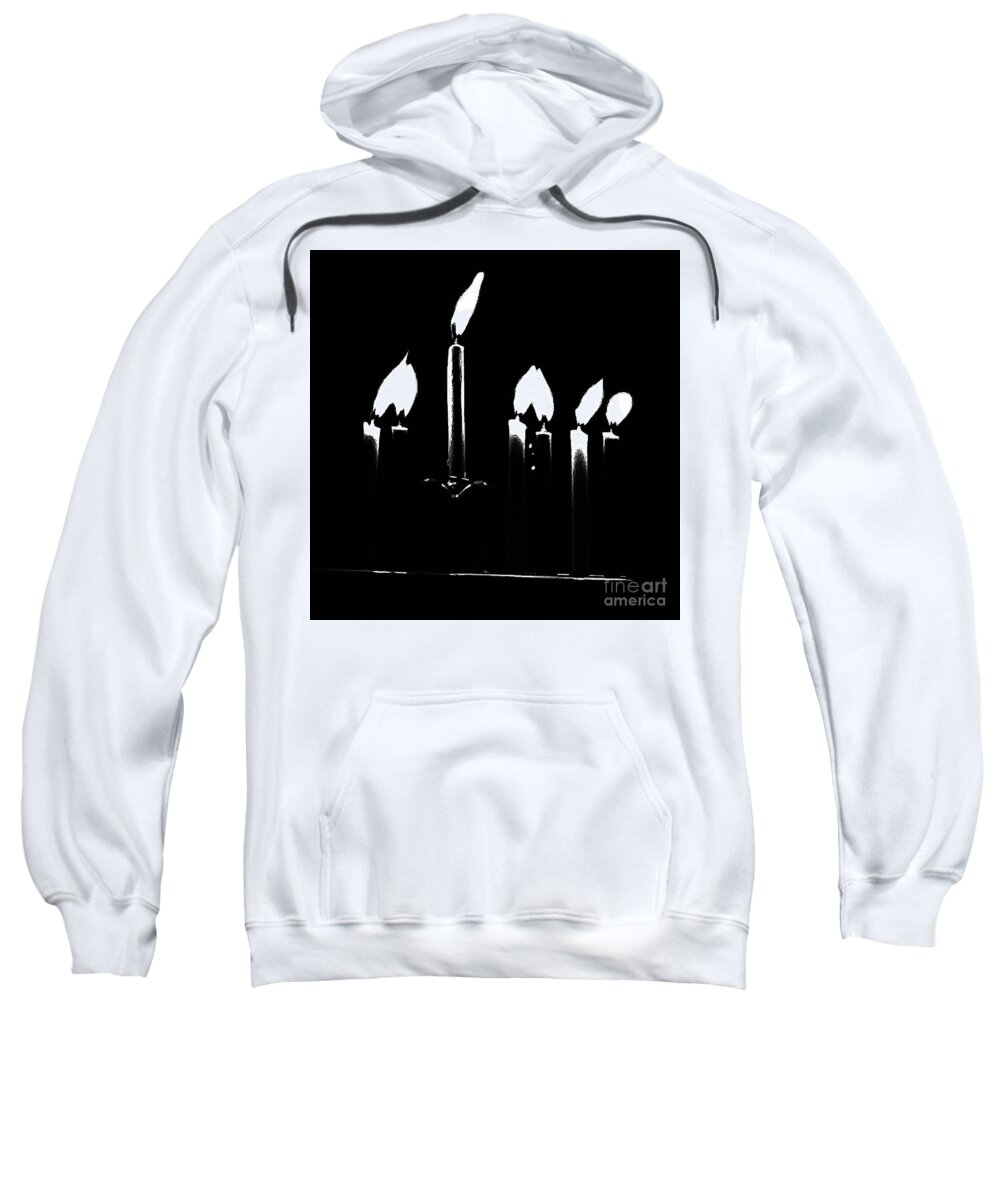Black And White Sweatshirt featuring the photograph Let Us Pray by Eileen Gayle