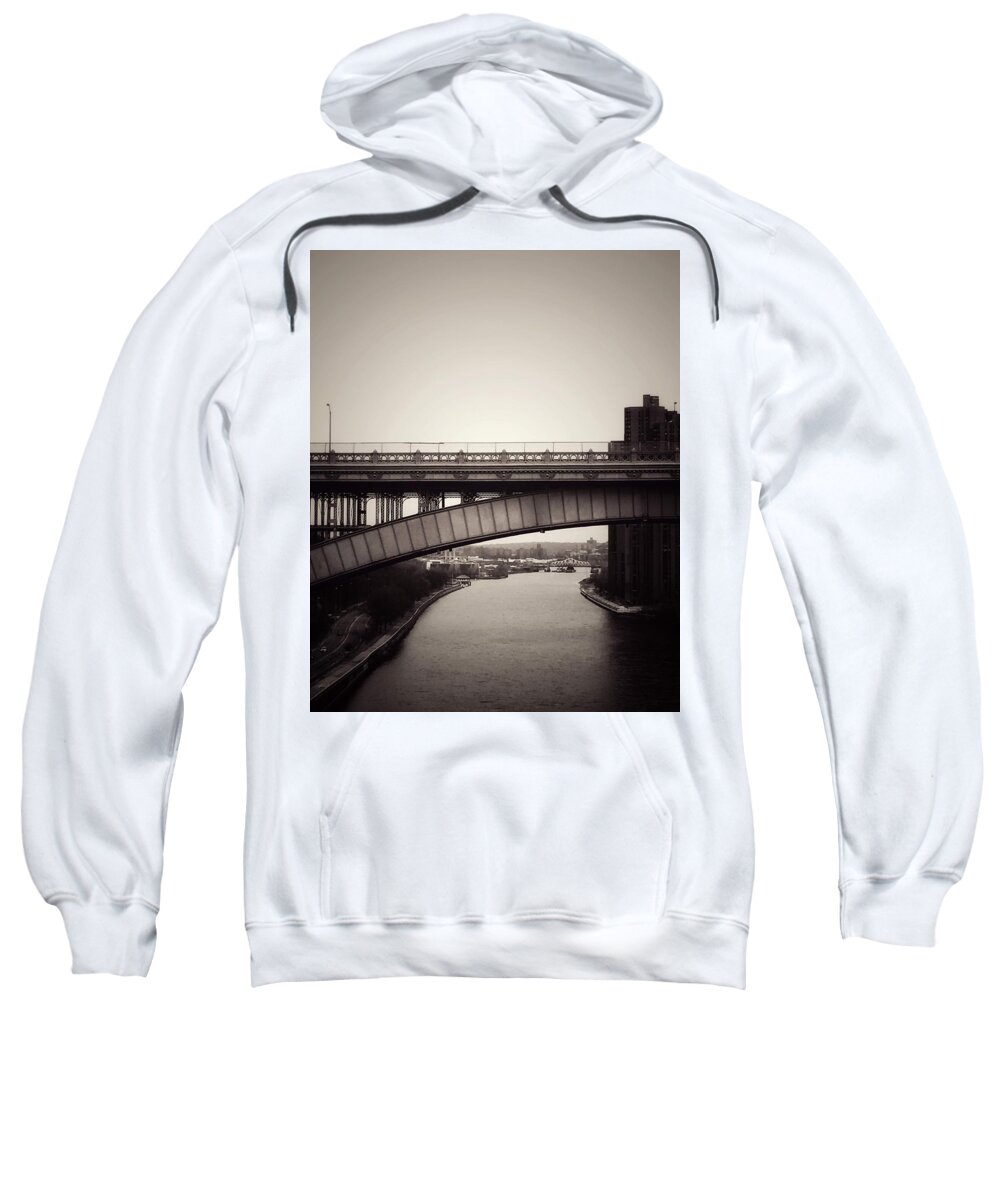 Bridge Sweatshirt featuring the photograph Link by Canessa Thomas