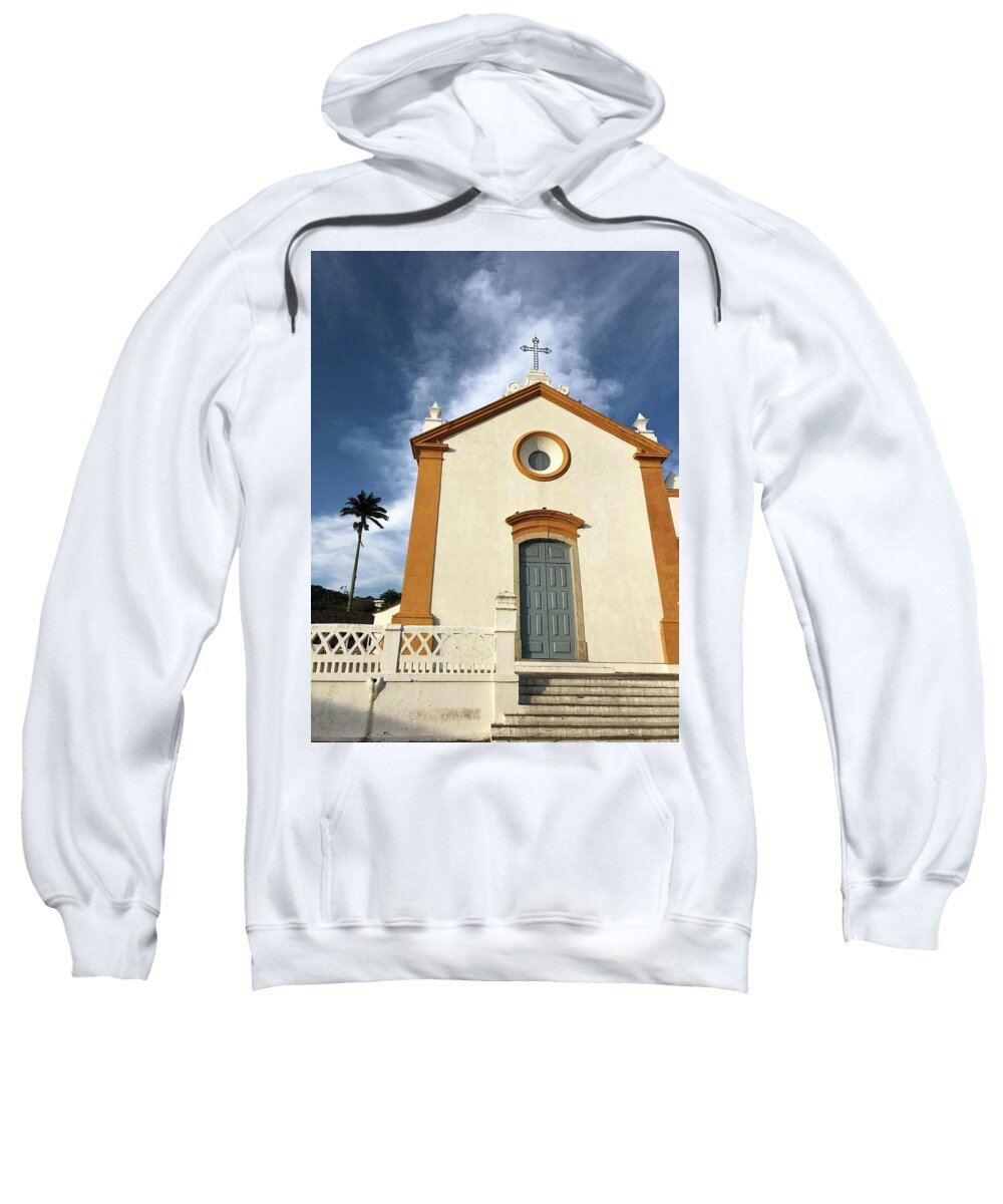 Rio De Janeiro Sweatshirt featuring the photograph Little Church in Brazil by Bettina X
