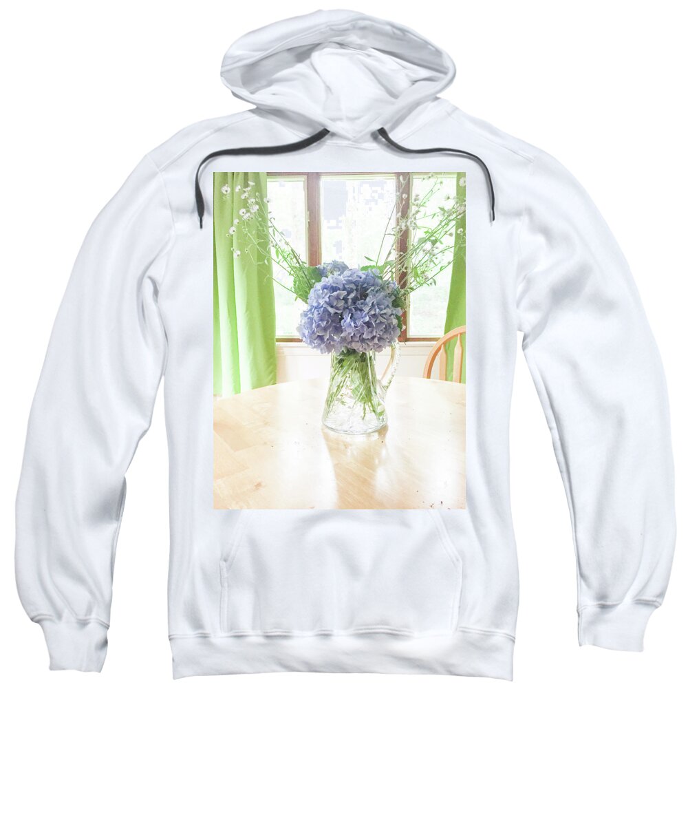 Flowers Sweatshirt featuring the photograph Pastels by Geoff Jewett