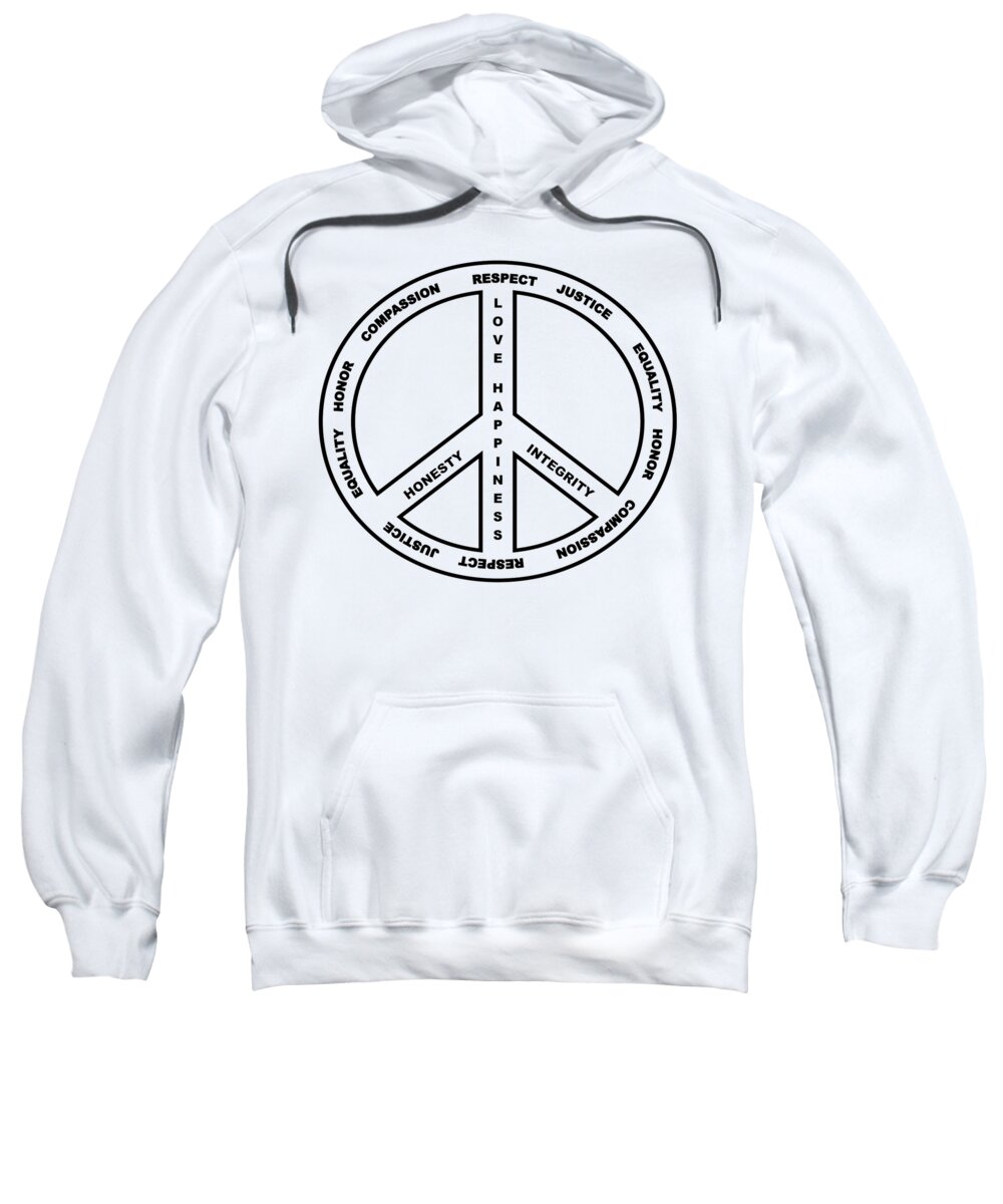 Peace Sweatshirt featuring the photograph Peace by Theodore Jones