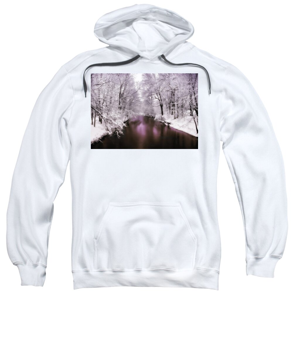 Landscape Sweatshirt featuring the photograph Pearlescent by Jessica Jenney