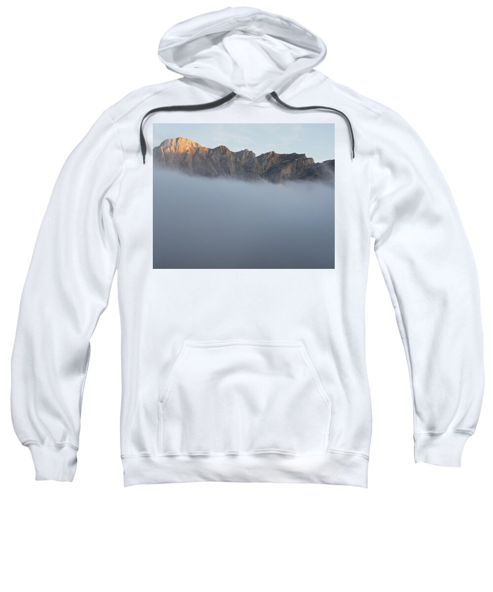 Gavarnie Sweatshirt featuring the photograph Pic de Mabore Sunset by Stephen Taylor