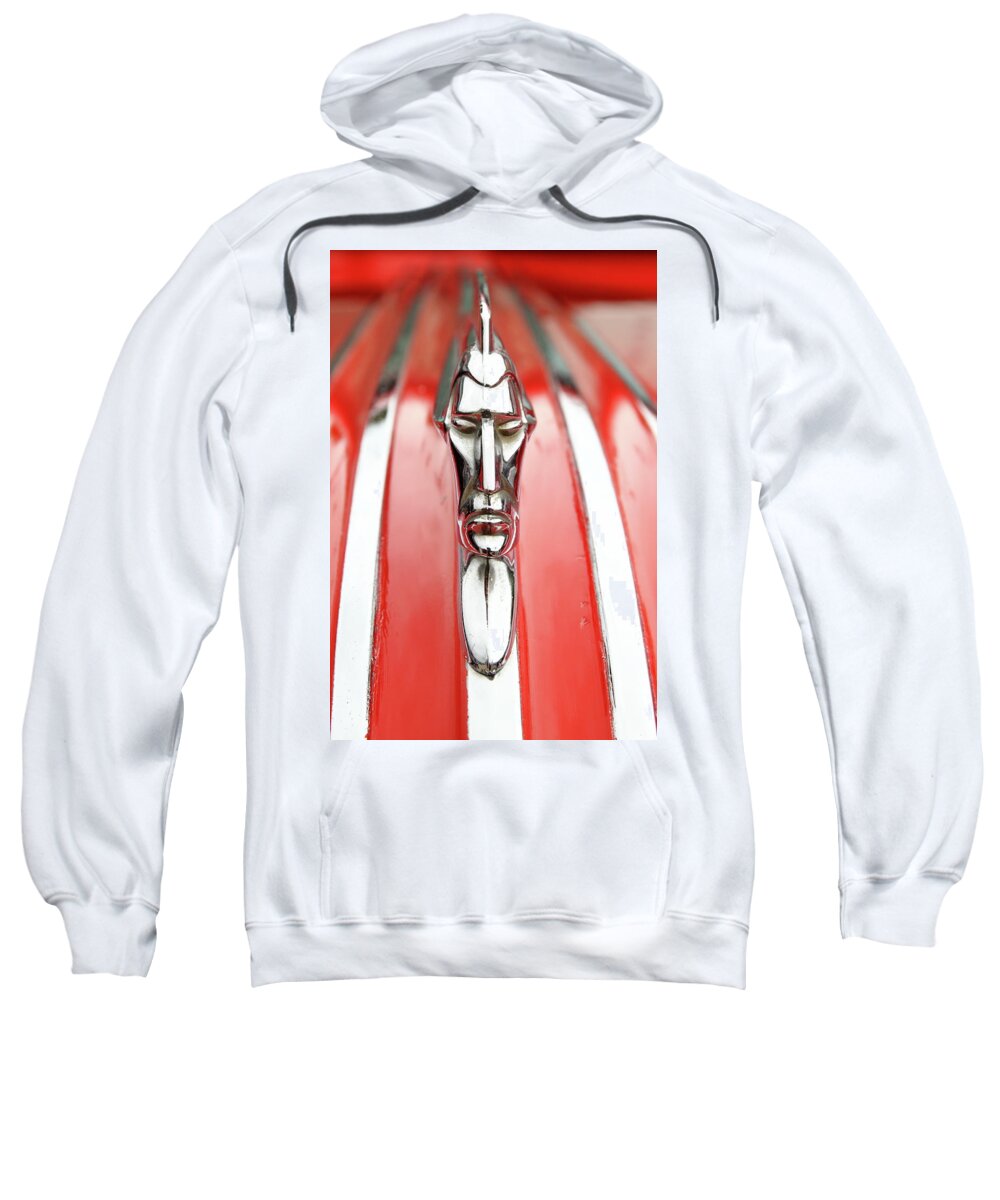 Retro Sweatshirt featuring the photograph Pontiac Chief by Lens Art Photography By Larry Trager
