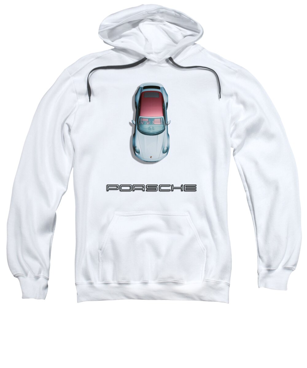 Porsche 911 Turbo S classic car HQ Adult Pull-Over Hoodie by Stefano Senise  - Fine Art America