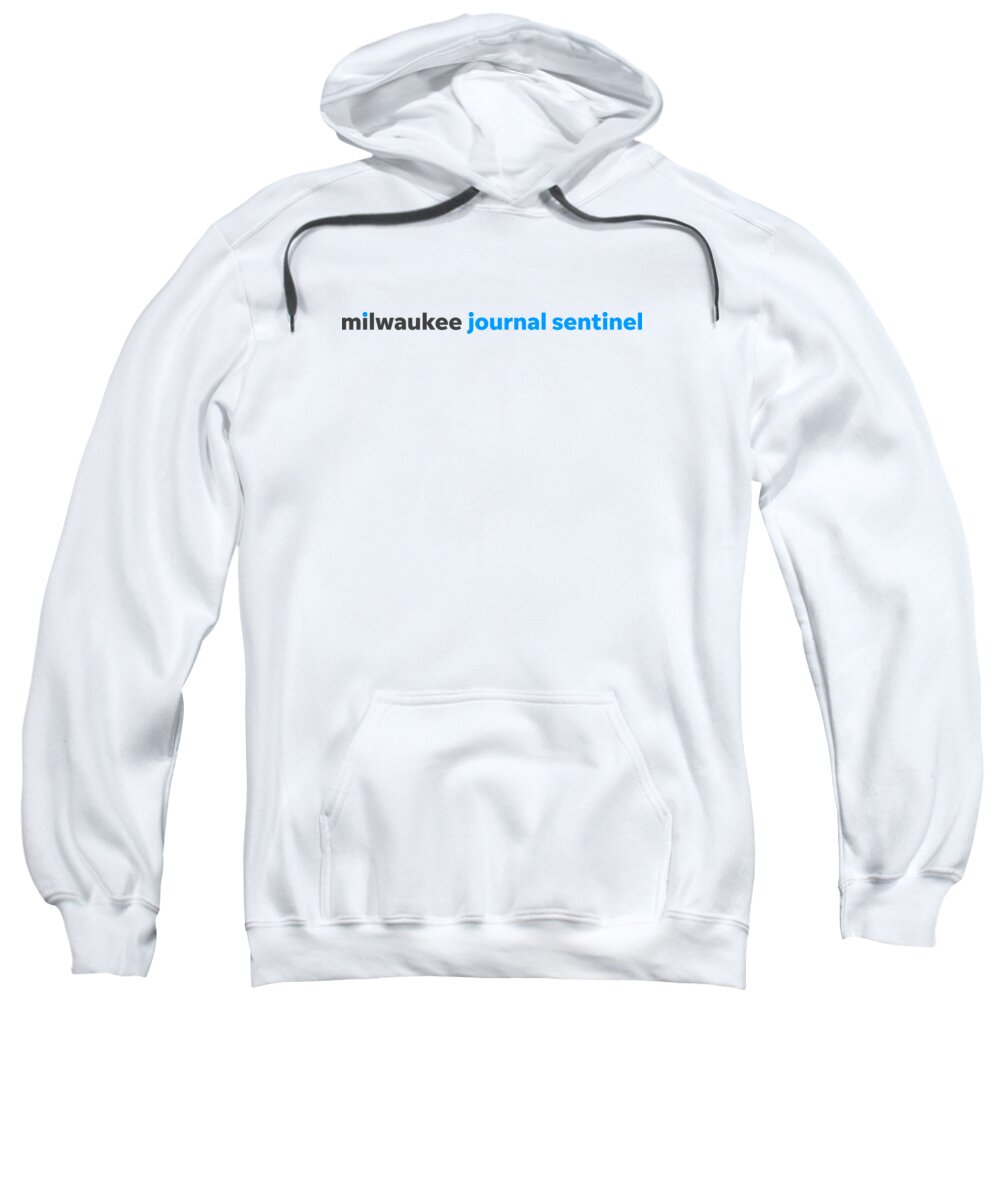 Milwaukee Sweatshirt featuring the digital art Milwaukee Journal Sentinel Color Logo by Gannett Co