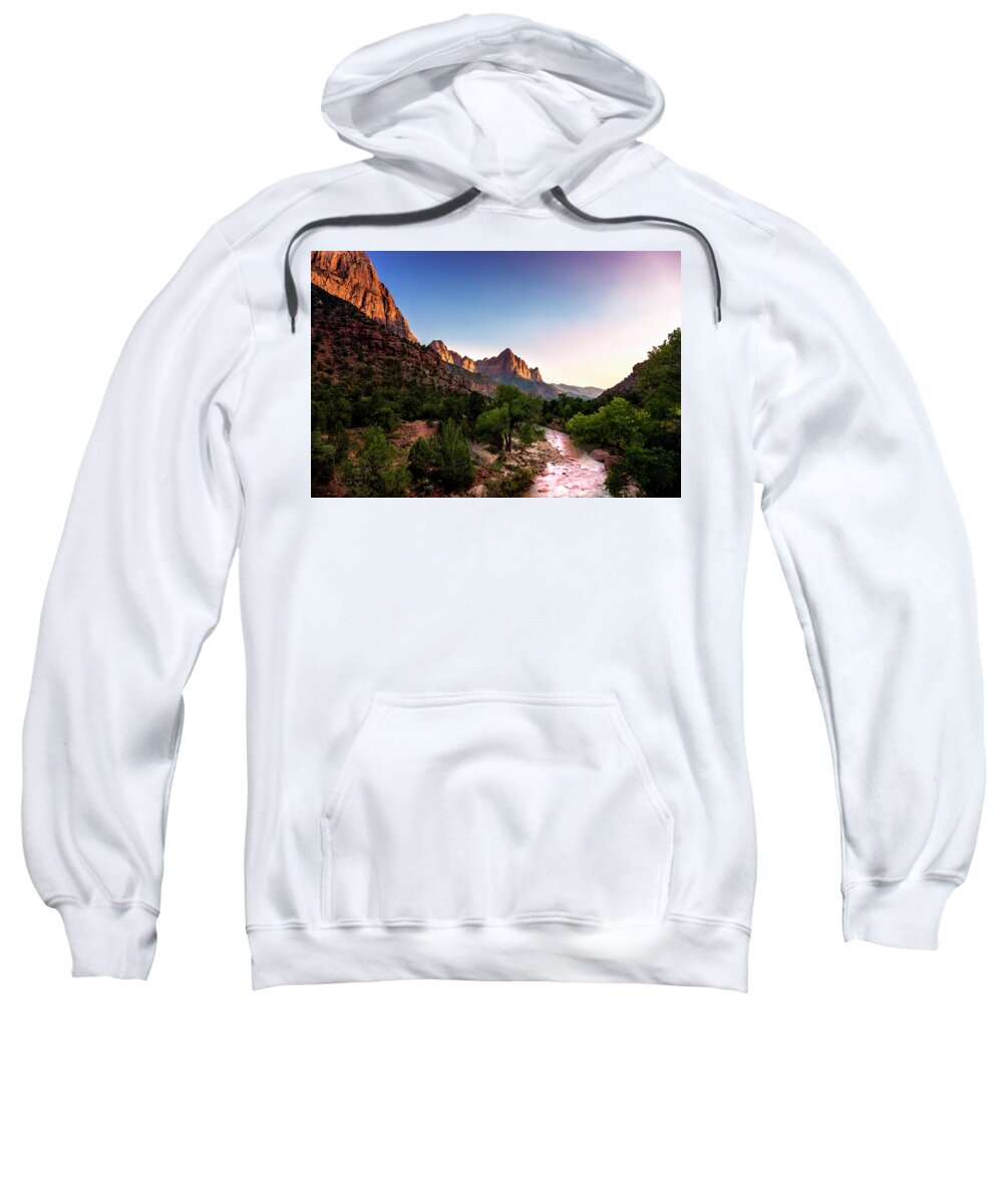 Utah Sweatshirt featuring the photograph The Watchmen Watching by Mark Gomez
