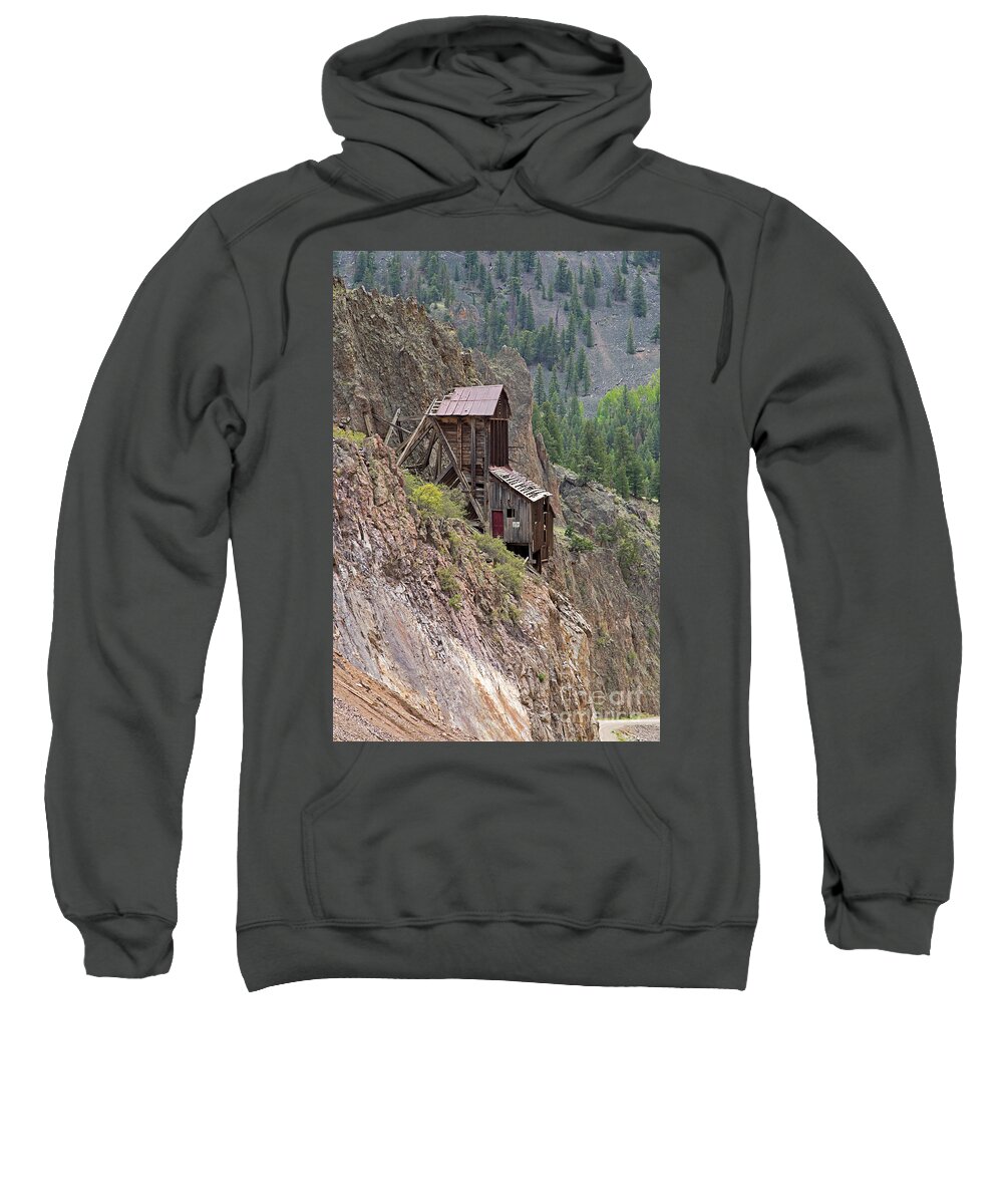 Bachelor Historic Tour Sweatshirt featuring the photograph Commodore Mine on the Bachelor Historic Tour #1 by Fred Stearns