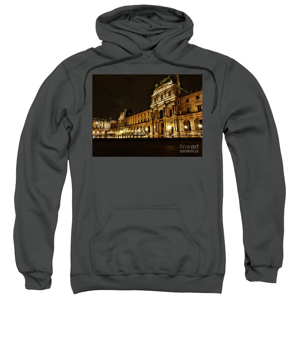 Europe Sweatshirt featuring the photograph Louvre Museum #2 by Crystal Nederman
