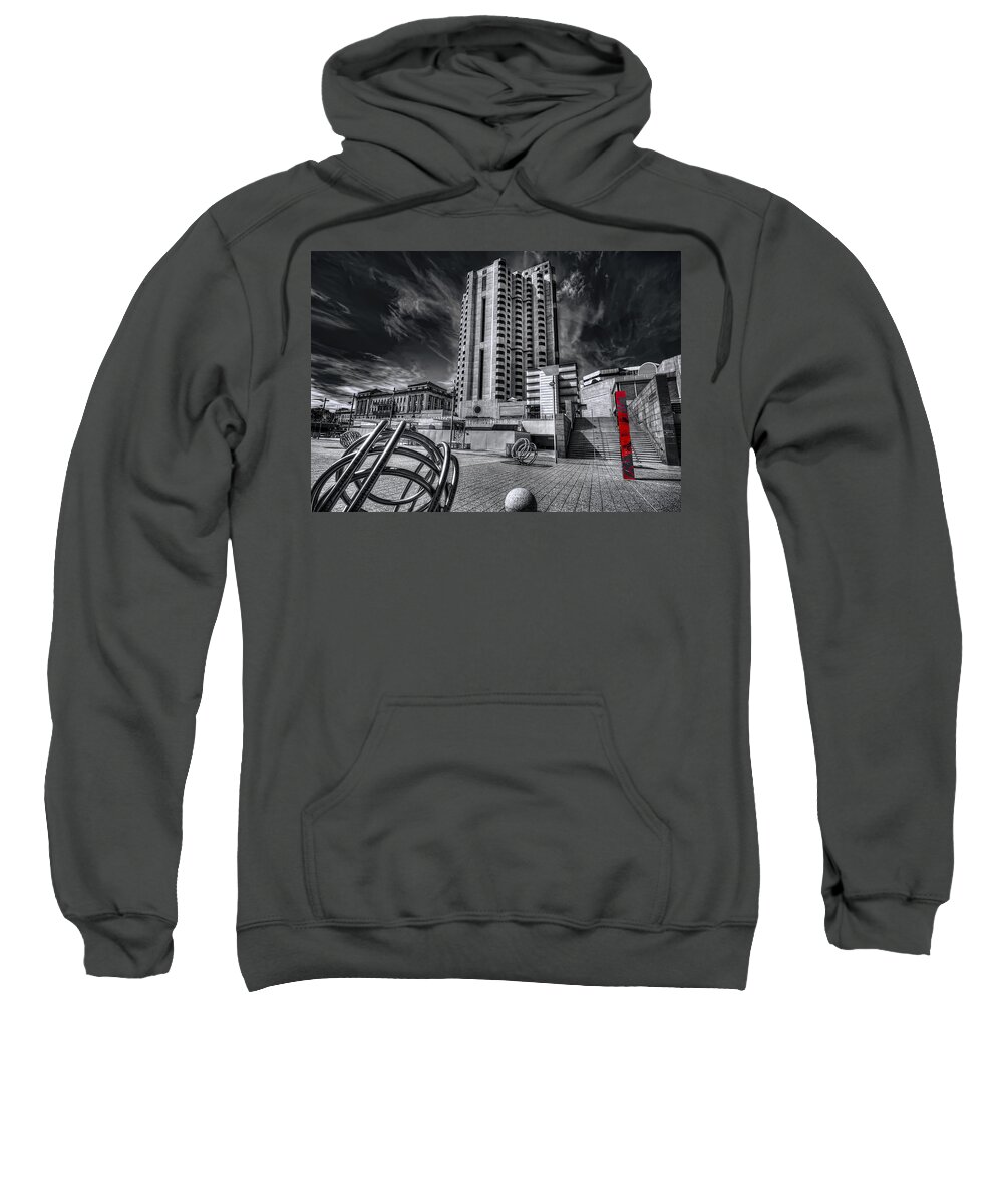 City Sweatshirt featuring the photograph Cityscape #4 by Wayne Sherriff
