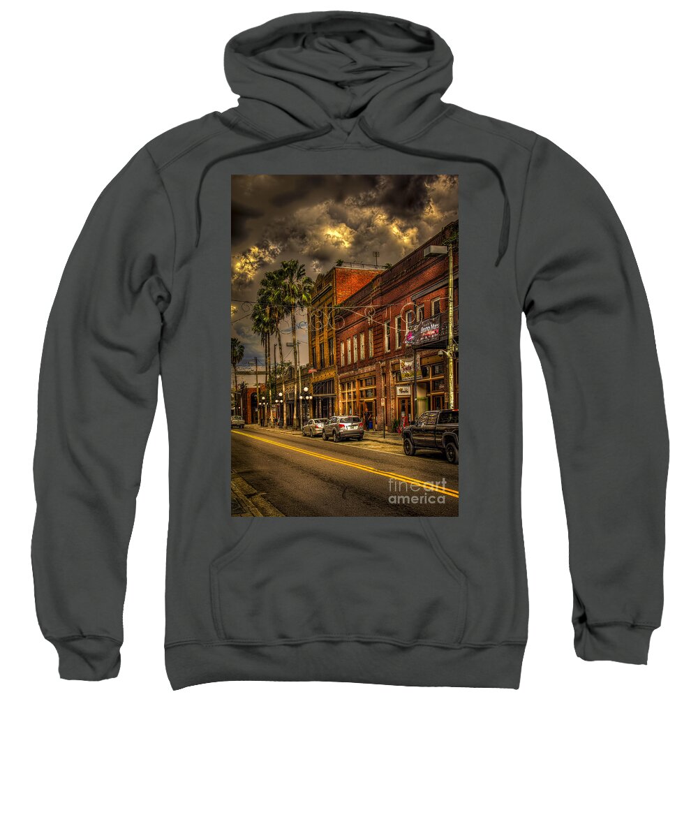 7th Avenue Sweatshirt featuring the photograph 7th Avenue by Marvin Spates