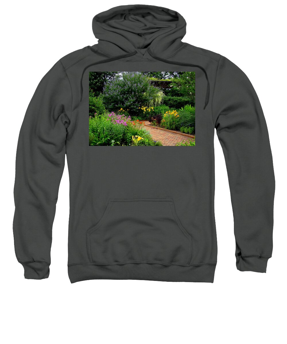 Fine Art Sweatshirt featuring the photograph A Walk For The Senses by Rodney Lee Williams