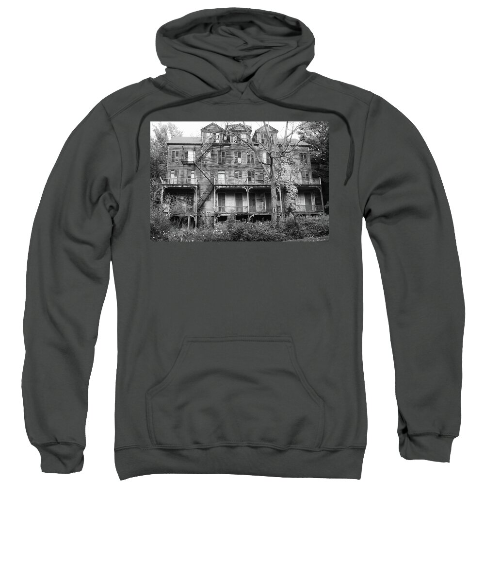 Abandoned Sweatshirt featuring the photograph Abandoned 8284 by Guy Whiteley