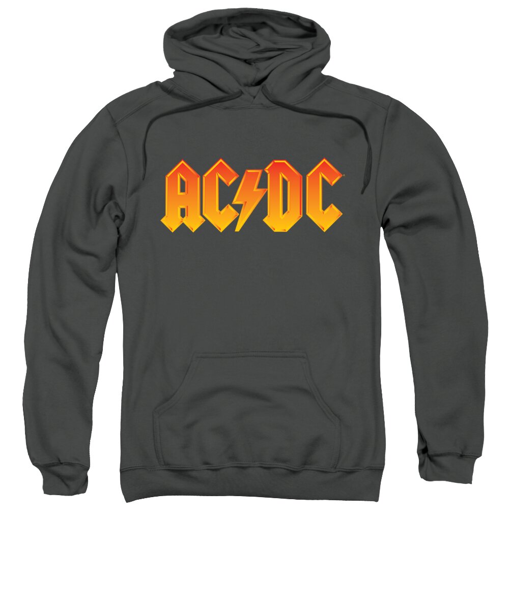 Celebrity Sweatshirt featuring the digital art Acdc - Logo by Brand A
