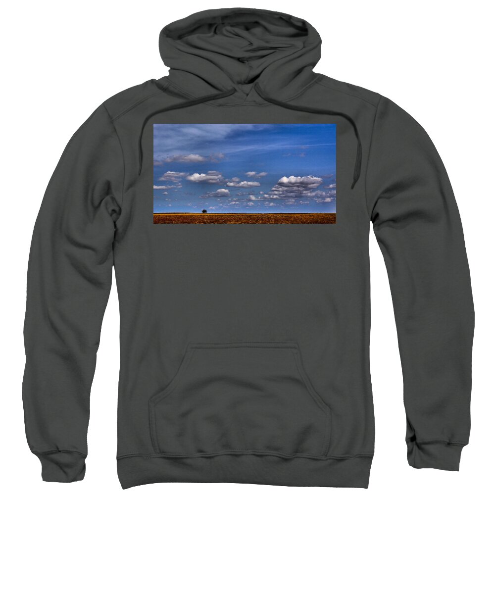 Nature Sweatshirt featuring the photograph All by Myself by Steven Reed