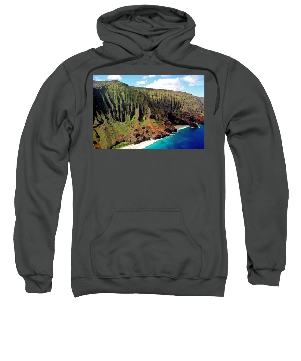 Landscape Sweatshirt featuring the photograph Ancestral Towers by Richard Gehlbach