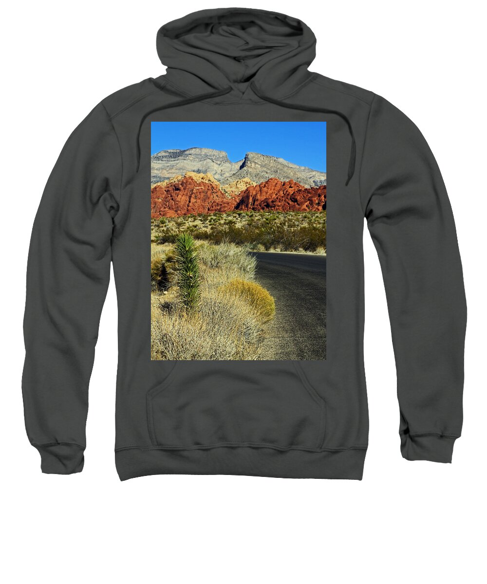 Roads Sweatshirt featuring the photograph Around the Bend by Jennifer Robin