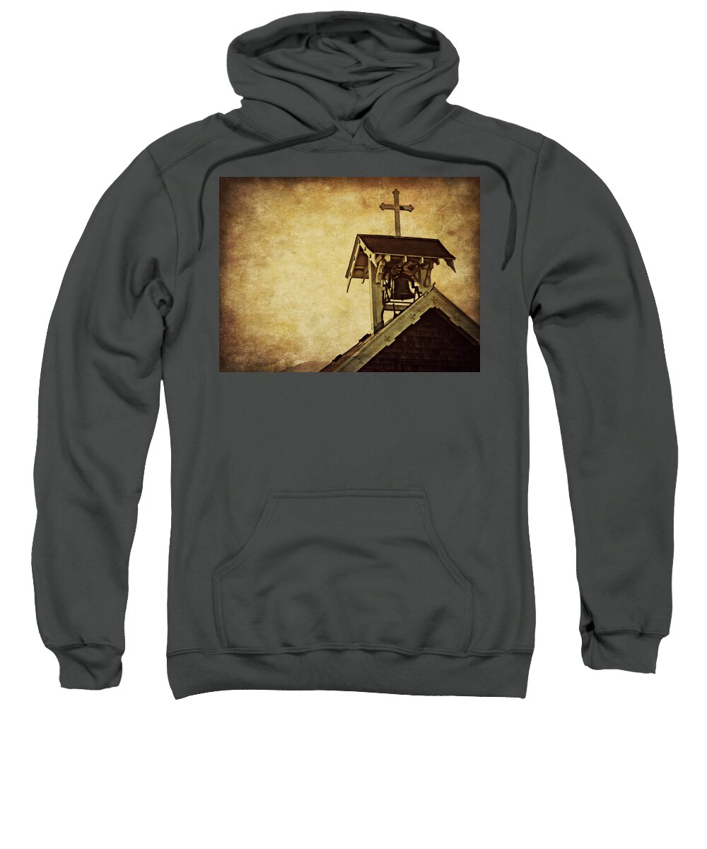 Wall Decor Sweatshirt featuring the photograph As the Bell Tolls by Micki Findlay