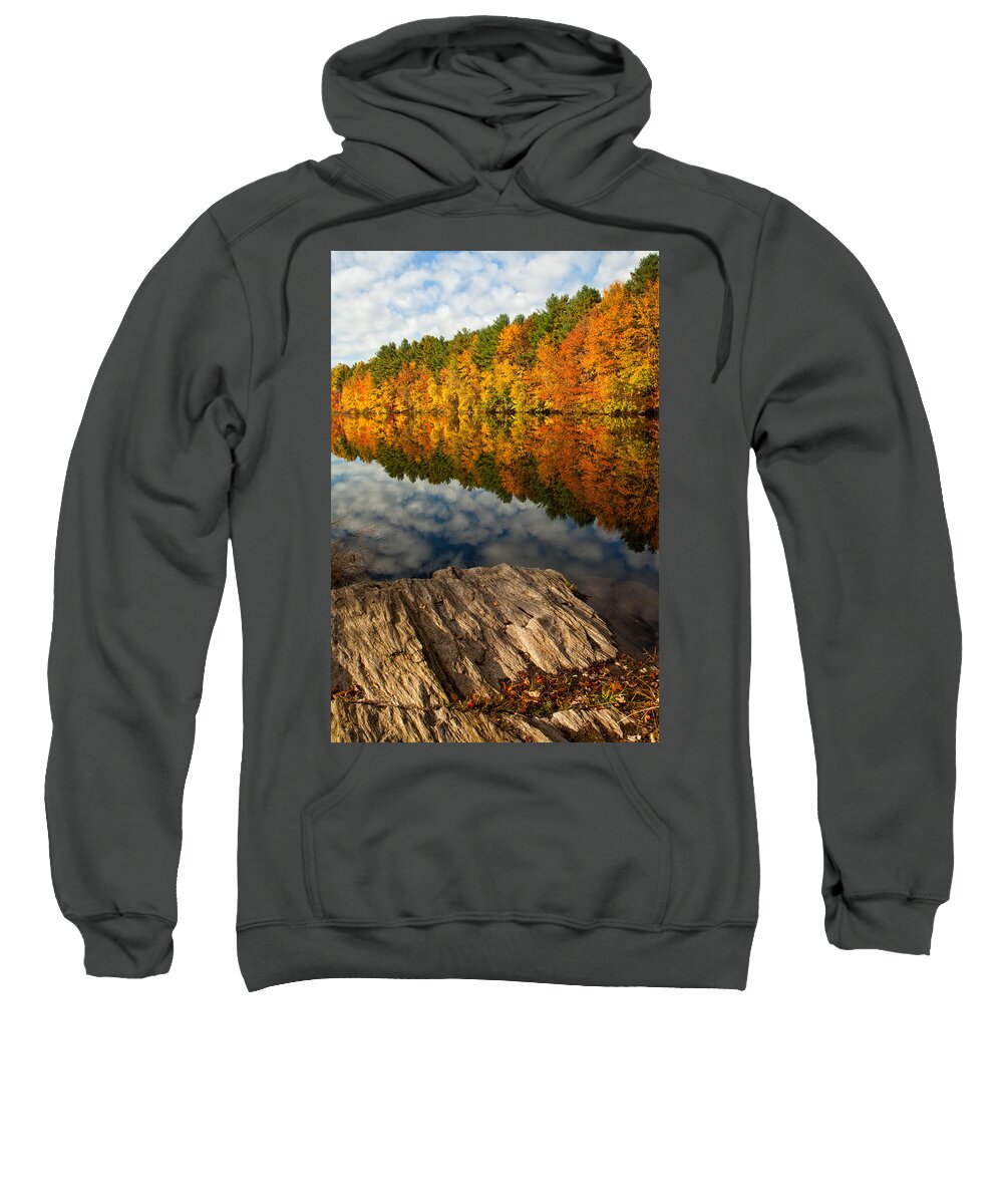 Autumn Sweatshirt featuring the photograph Autumn Day by Karol Livote