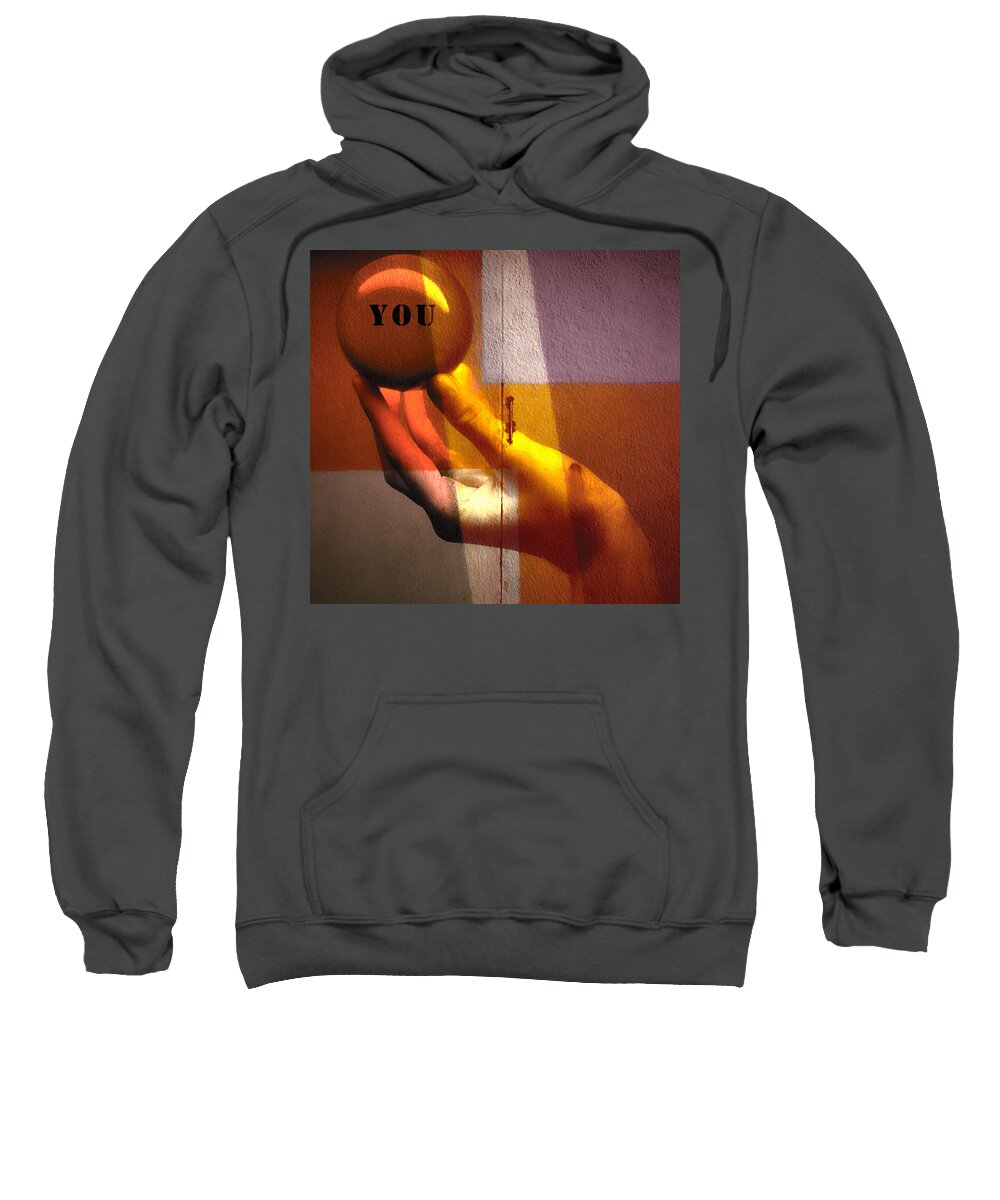 Abstracta Sweatshirt featuring the photograph Be You by J C