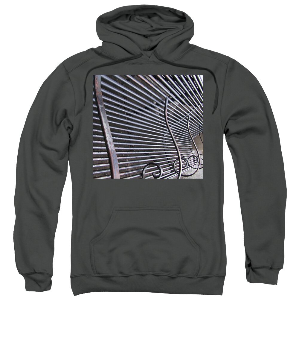 Bench Sweatshirt featuring the photograph Bench by Andrea Anderegg