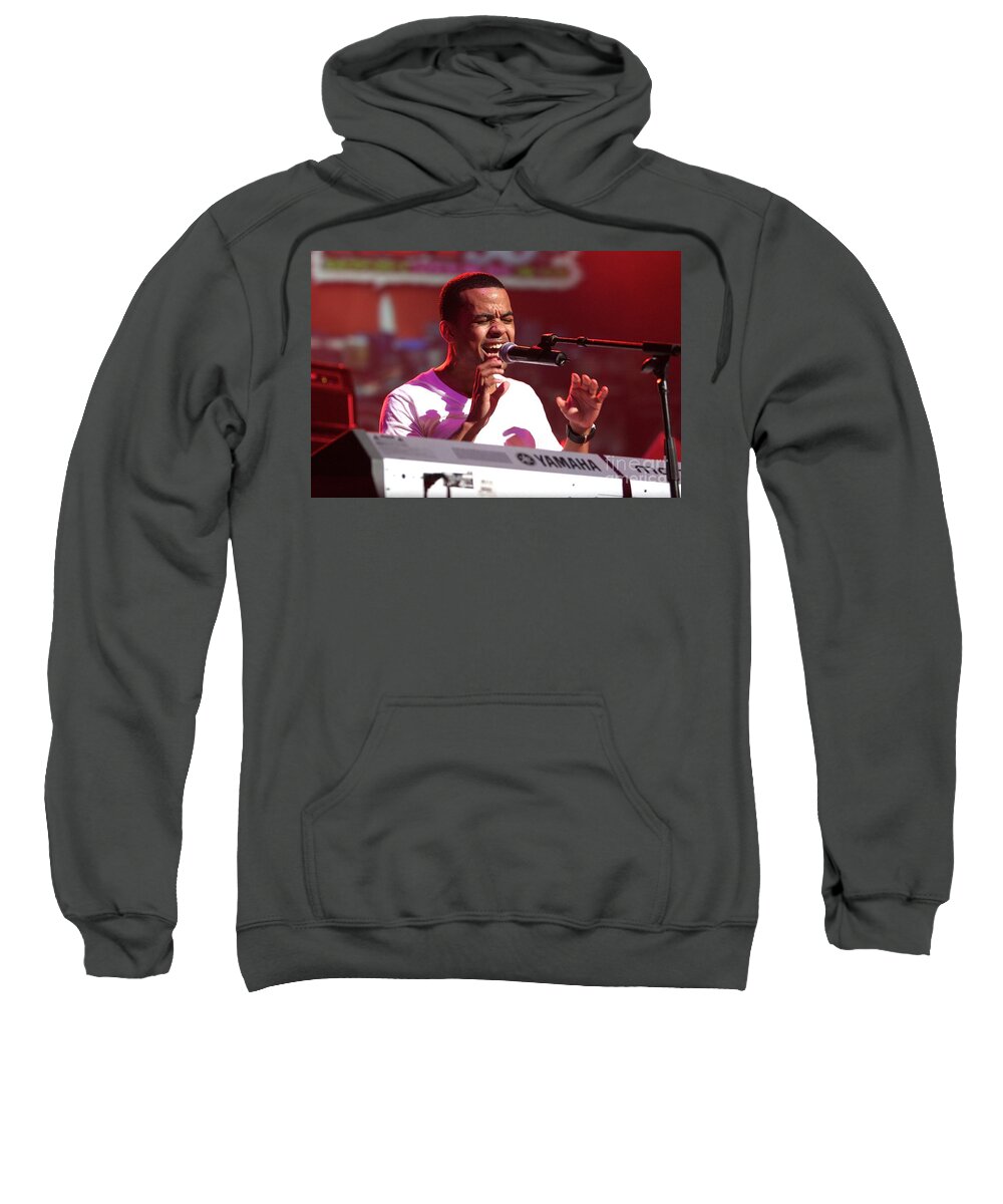 Casely Sweatshirt featuring the photograph Casely by Concert Photos