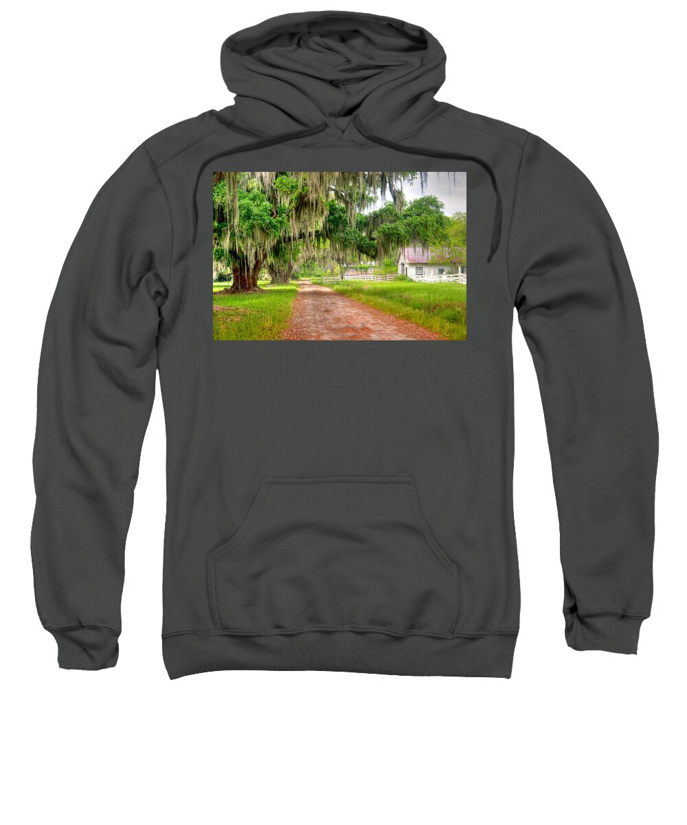 Landscape Sweatshirt featuring the photograph Coosaw at Dusk by Scott Hansen