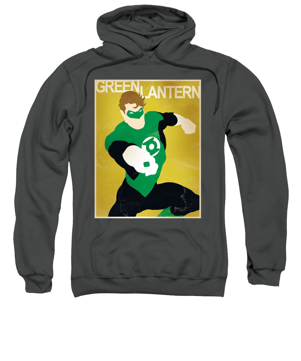  Sweatshirt featuring the digital art Dc - Simple Gl Poster by Brand A
