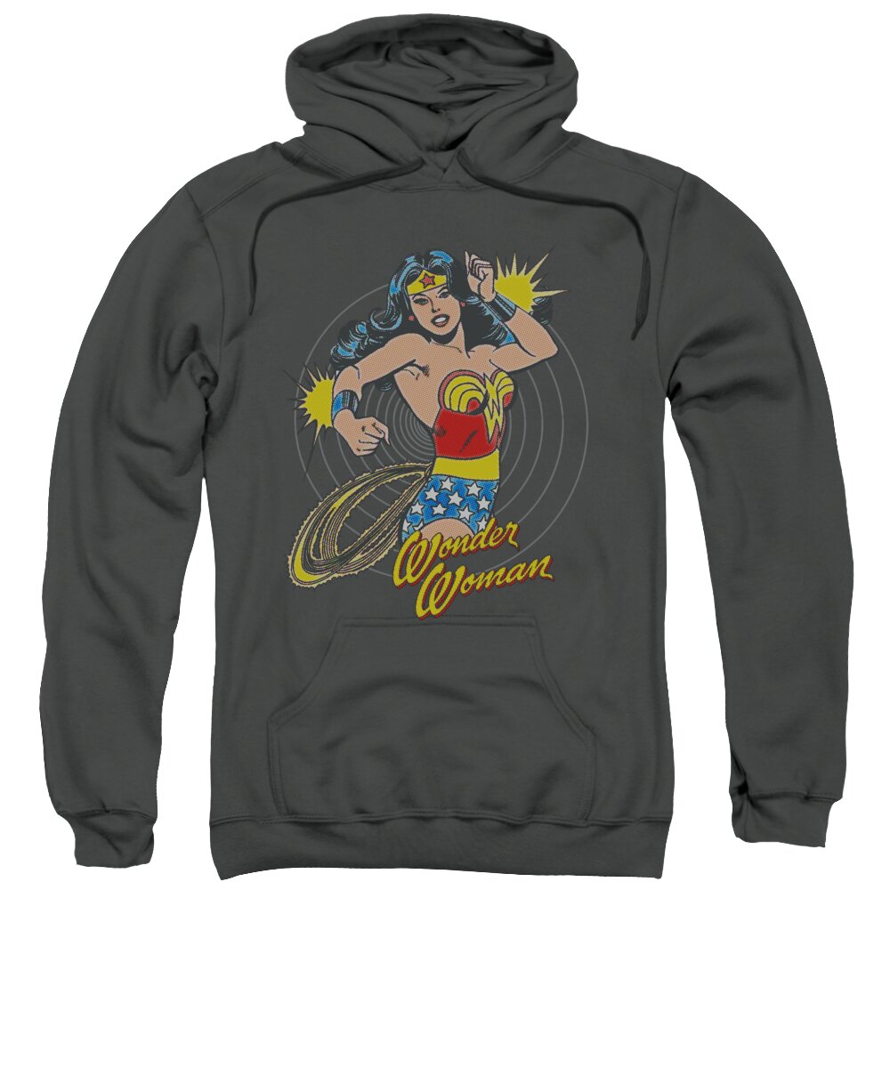  Sweatshirt featuring the digital art Dc - Spinning by Brand A