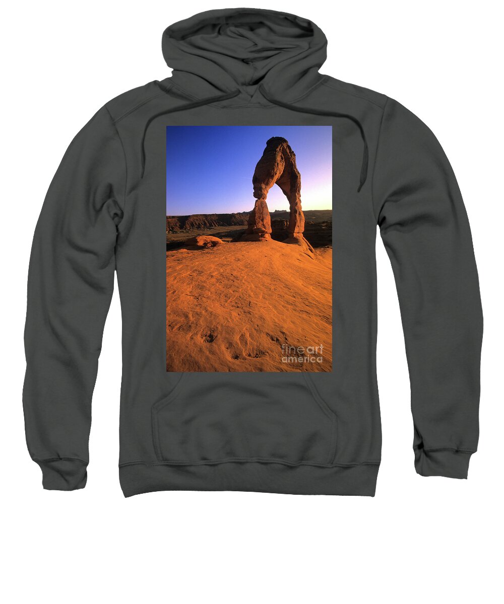 Delicate Arch Sweatshirt featuring the photograph Delicate Arch by Bob Christopher