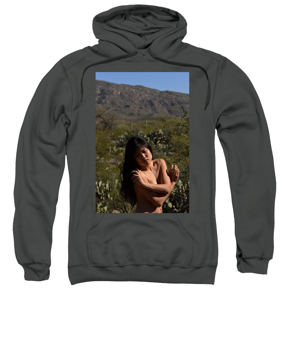 Desert Sweatshirt featuring the photograph Desert Dance I by Michael McGowan