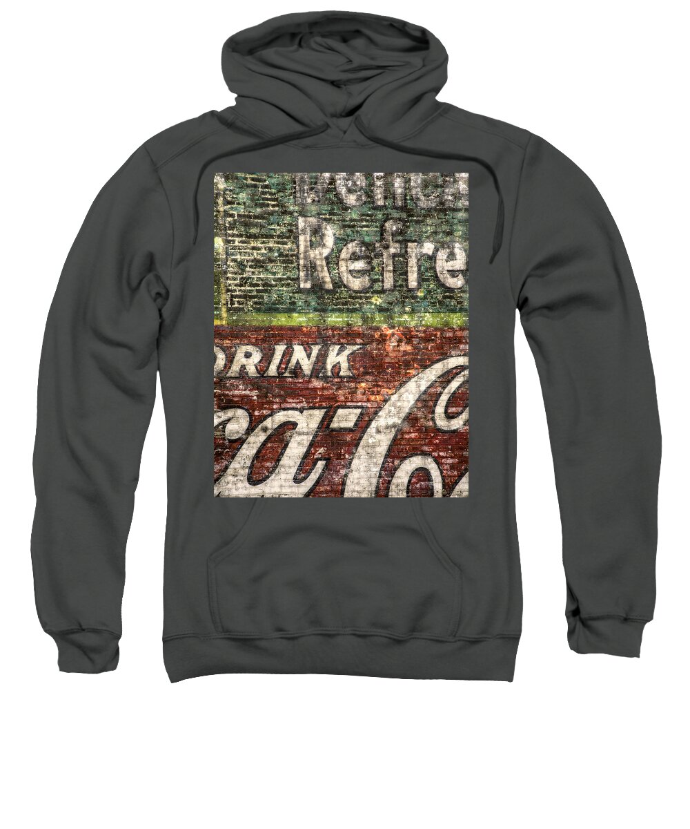 Building Sweatshirt featuring the photograph Drink Coca-Cola 1 by Scott Norris